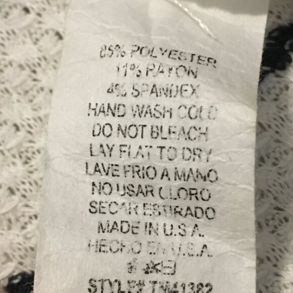 Paper Crane USA Made Tie Hem Wooden Button Down Tank Top - Picture 11 of 15